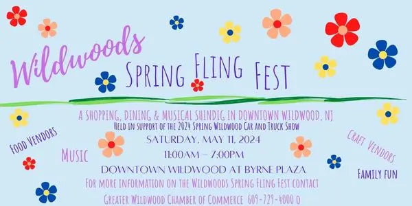 Popup Shop Saturday (5/11/2024) at the Wildwood Spring Fling Festival!