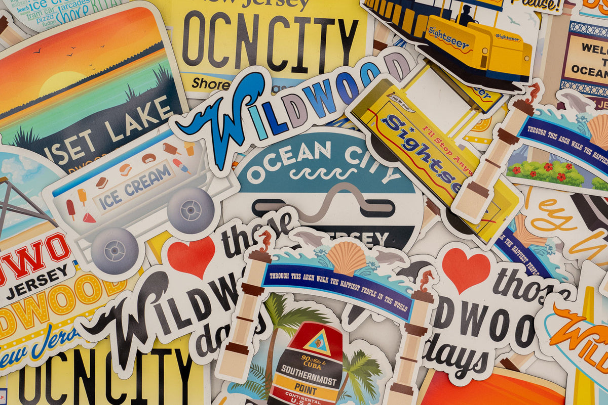 Magnets & Stickers – Beach Day Gifts & More