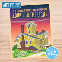 Load image into Gallery viewer, Hereford Lighthouse - Look for the Light - 11"x14" Art Print