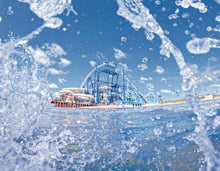 Load image into Gallery viewer, In the Waves - North Wildwood - Matted 11x14" Art Print