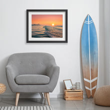 Load image into Gallery viewer, Rose Gold Summer Sunrise – Wildwood 1st Edition Framed Print – 21.5"x25"