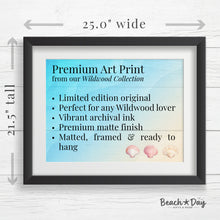 Load image into Gallery viewer, Rose Gold Summer Sunrise – Wildwood 1st Edition Framed Print – 21.5"x25"
