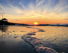 Load image into Gallery viewer, Morning Sunrise in North Wildwood - Matted 11x14" Art Print
