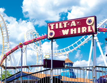 Load image into Gallery viewer, Tilt-A-Whirl - Matted 11x14" Art Print