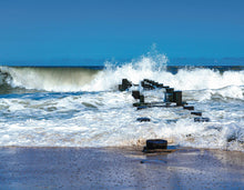 Load image into Gallery viewer, The Sound of Ocean Waves - Matted 11x14" Art Print