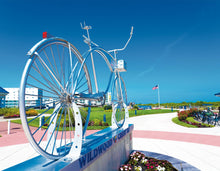 Load image into Gallery viewer, Wildwood Crest Bike Rides - Matted 11x14" Art Print
