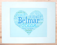 Load image into Gallery viewer, A Day in Belmar, NJ - Matted 11x14" Art Print
