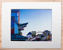 Load image into Gallery viewer, Boardwalk Lights (OCMD) - Matted 11x14" Art Print