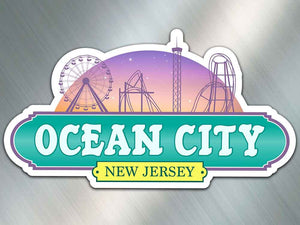 Ocean City Skyline - Magnet
