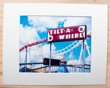 Load image into Gallery viewer, Tilt-A-Whirl - Matted 11x14" Art Print