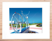 Load image into Gallery viewer, Wildwood Crest Bike Rides - Matted 11x14" Art Print