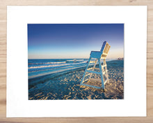 Load image into Gallery viewer, Sunset At Your Back, North Wildwood - Matted 11x14" Art Print