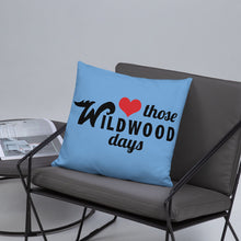Load image into Gallery viewer, Love Those Wildwood Days - Throw Pillow 18x18"