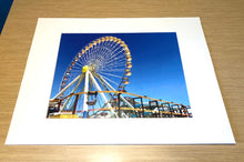 Load image into Gallery viewer, Wildwood Ferris Wheel - Matted 11x14" Art Print