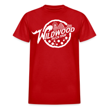 Load image into Gallery viewer, Wildwood Pizza Tour (Classic) - Adult T-Shirt - red