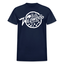 Load image into Gallery viewer, Wildwood Pizza Tour (Classic) - Adult T-Shirt - navy