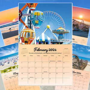 Wildwood New Jersey (NJ) 2024 Wall Calendar