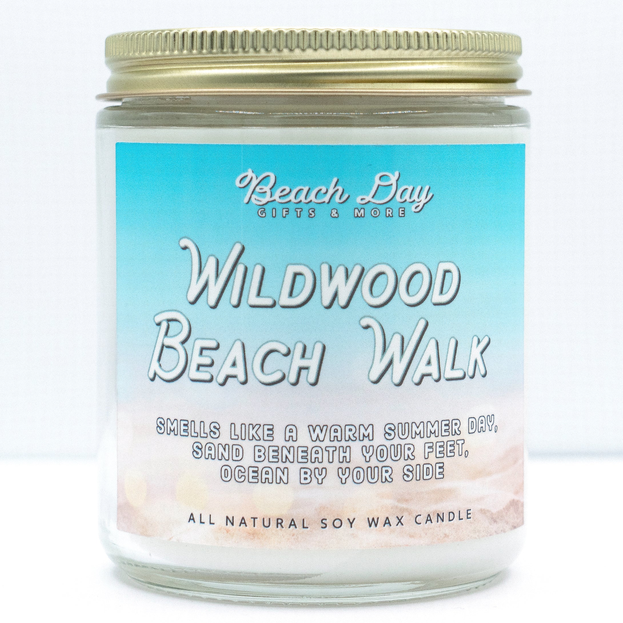 Wildwood Beach Walk - Premium 8oz Soy Wax Candle