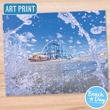 Load image into Gallery viewer, In The Waves, North Wildwood - 11x14" Art Print