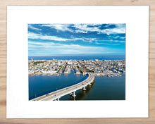 Load image into Gallery viewer, Destination Ocean City NJ - Matted 11x14&quot; Art Print
