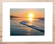 Load image into Gallery viewer, Ocean Sunrise, Ocean City NJ - Matted 11x14&quot; Art Print