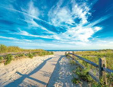 Load image into Gallery viewer, Summer Walk to the Beach, Ocean City NJ - Matted 11x14&quot; Art Print