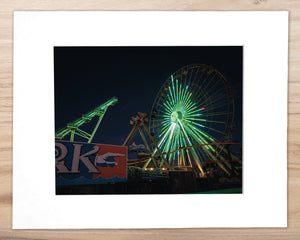 A Very Morey Christmas - Wildwood NJ - Matted 11x14" Art Print