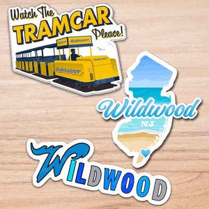 Wildwood Days Sticker 3-Pack