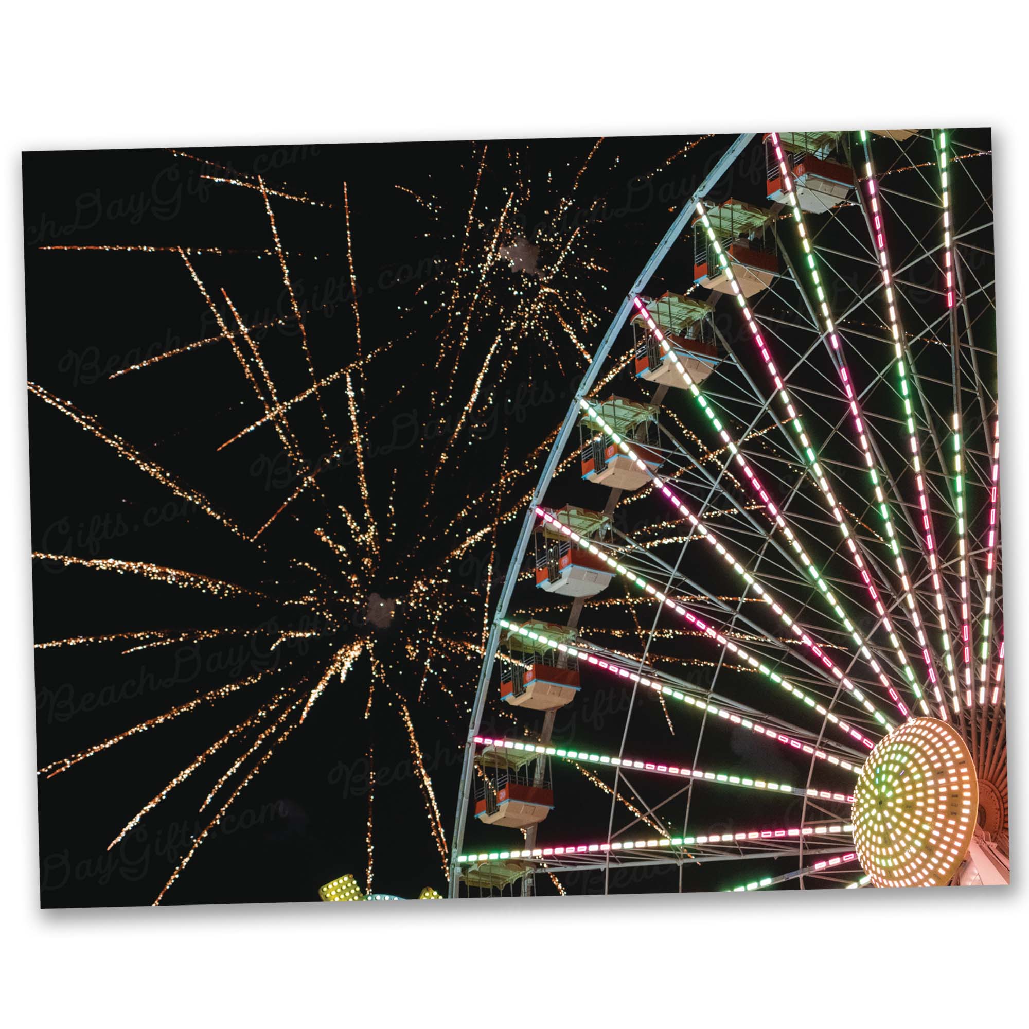 Glitter Friday Night Fireworks (Wildwood) - 11x14