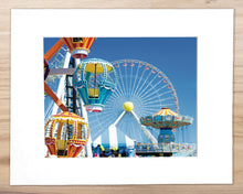 Load image into Gallery viewer, Morey&#39;s Pier Summer Afternoon - Matted 11x14&quot; Art Print
