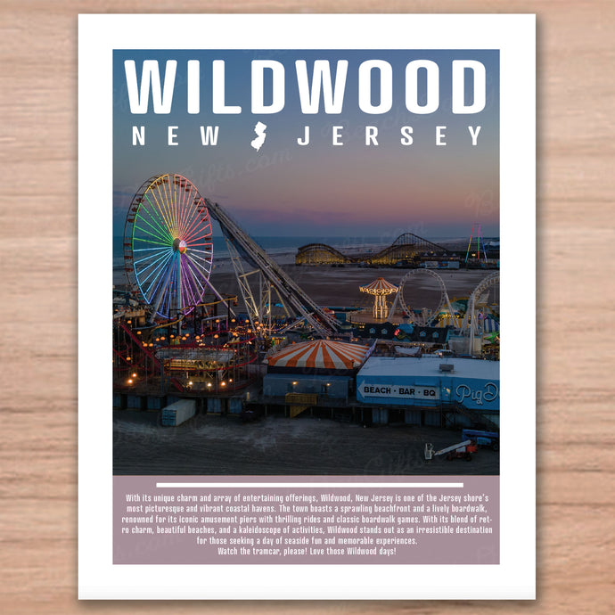Wildwood Boardwalk: Colors of Dusk - 11
