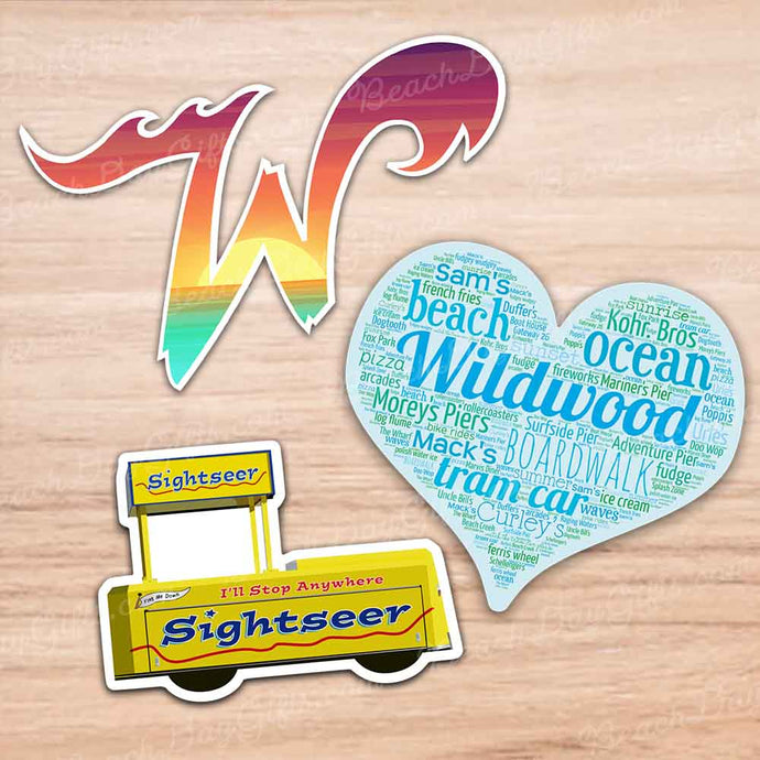 A Day in Wildwood - Magnet 3-Pack