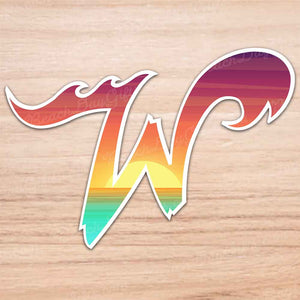 Wildwood Sunrise "W" - Magnet