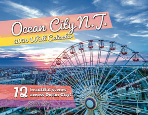 Ocean City New Jersey (NJ) 2024 Wall Calendar