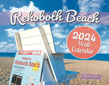 Load image into Gallery viewer, Rehoboth Beach Delaware (DE) 2024 Wall Calendar