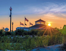 Load image into Gallery viewer, Rehoboth Bandstand at Sunset - Matted 11x14&quot; Art Print