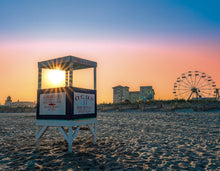 Load image into Gallery viewer, OC Beach Rainbow Sunset - Matted 11x14&quot; Art Print