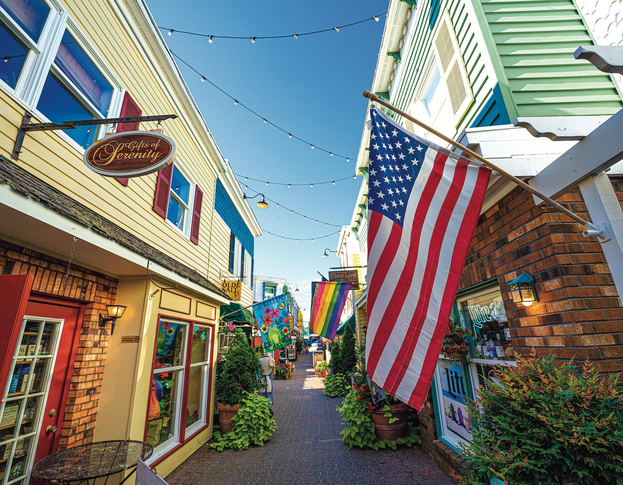 The Colorful Walk Down Penny Lane - Matted 11x14