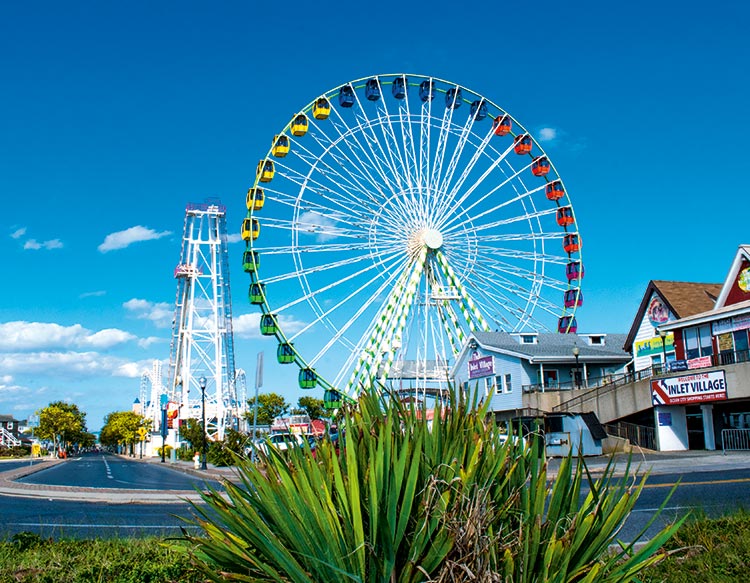 Trimper's Ferris Wheel - Matted 11x14