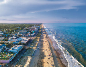 Rehoboth Looking North - Matted 11x14" Art Print