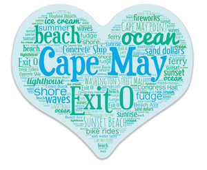 A Day in Cape May, NJ - Sticker
