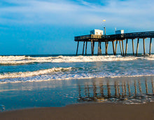 Load image into Gallery viewer, O.C. Beach Pier - Matted 11x14&quot; Art Print