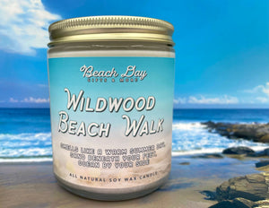 Wildwood Beach Walk - Premium 8oz Soy Wax Candle