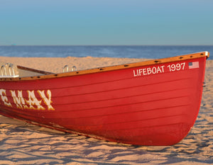 Cape May Beach Days - Matted 11x14" Art Print