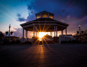 Rehoboth Summer Sunset - Matted 11x14" Art Print