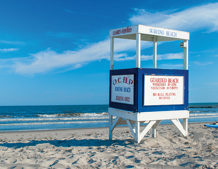 Ocean City Beach Patrol - Matted 11x14