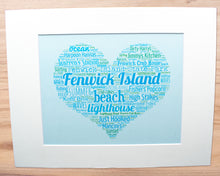 Load image into Gallery viewer, A Day in Fenwick Island, DE - Matted 11x14&quot; Art Print