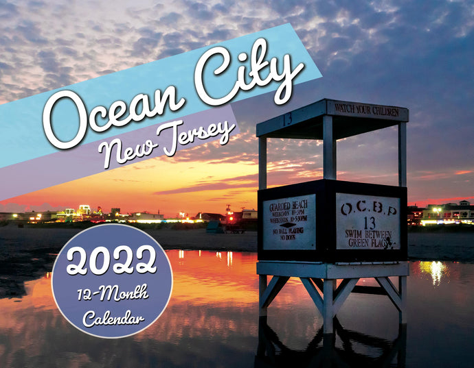 Ocean City New Jersey (NJ) 2022 Wall Calendar