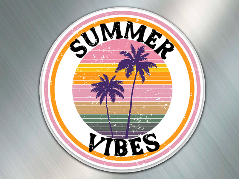 Summer Vibes at the Beach - Magnet