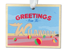 Load image into Gallery viewer, Wildwood NJ 2023 Wall Calendar + Greetings Postcard Ornament (Bundle)